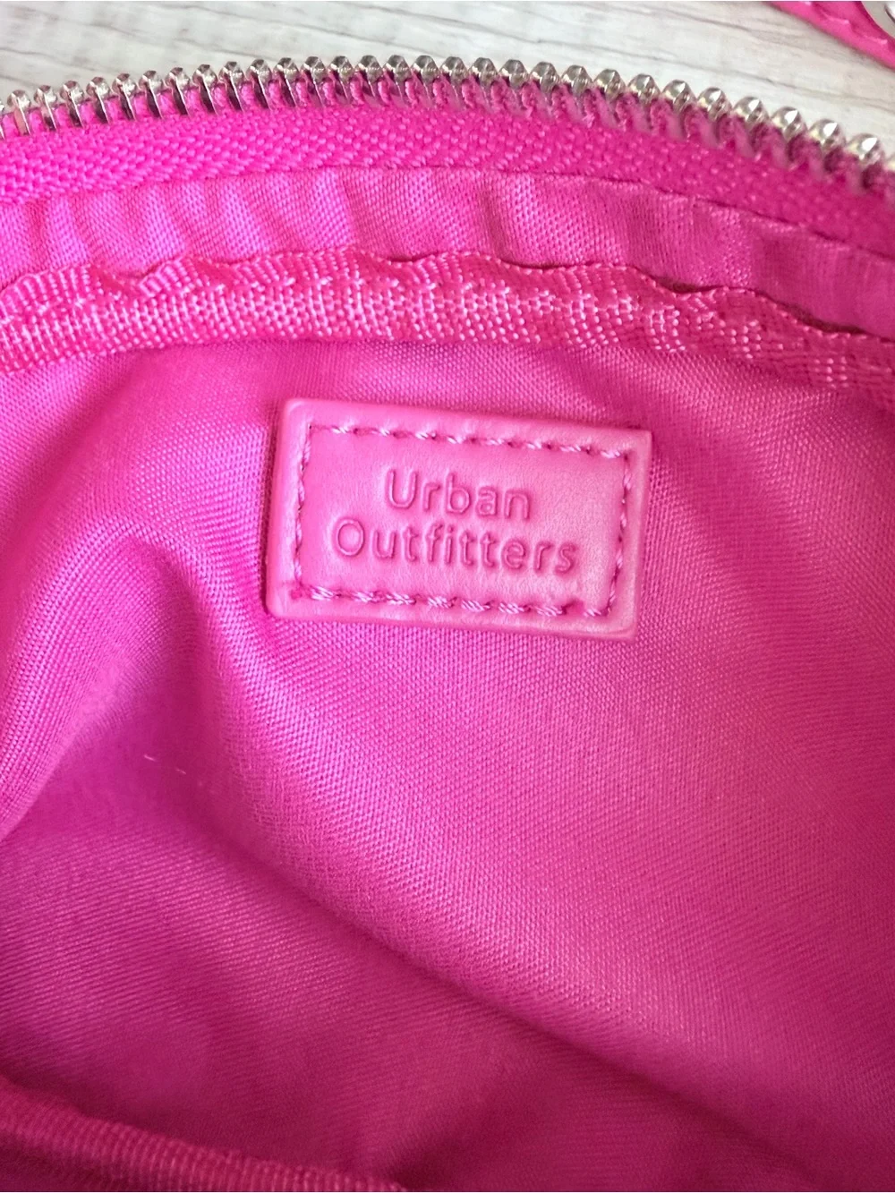Urban Outfitters Hot Pink Y2K Cargo Nylon Shoulder Bag